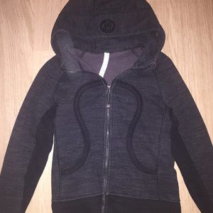 LuluLemon Scuba Hoodie Charcoal Like New
